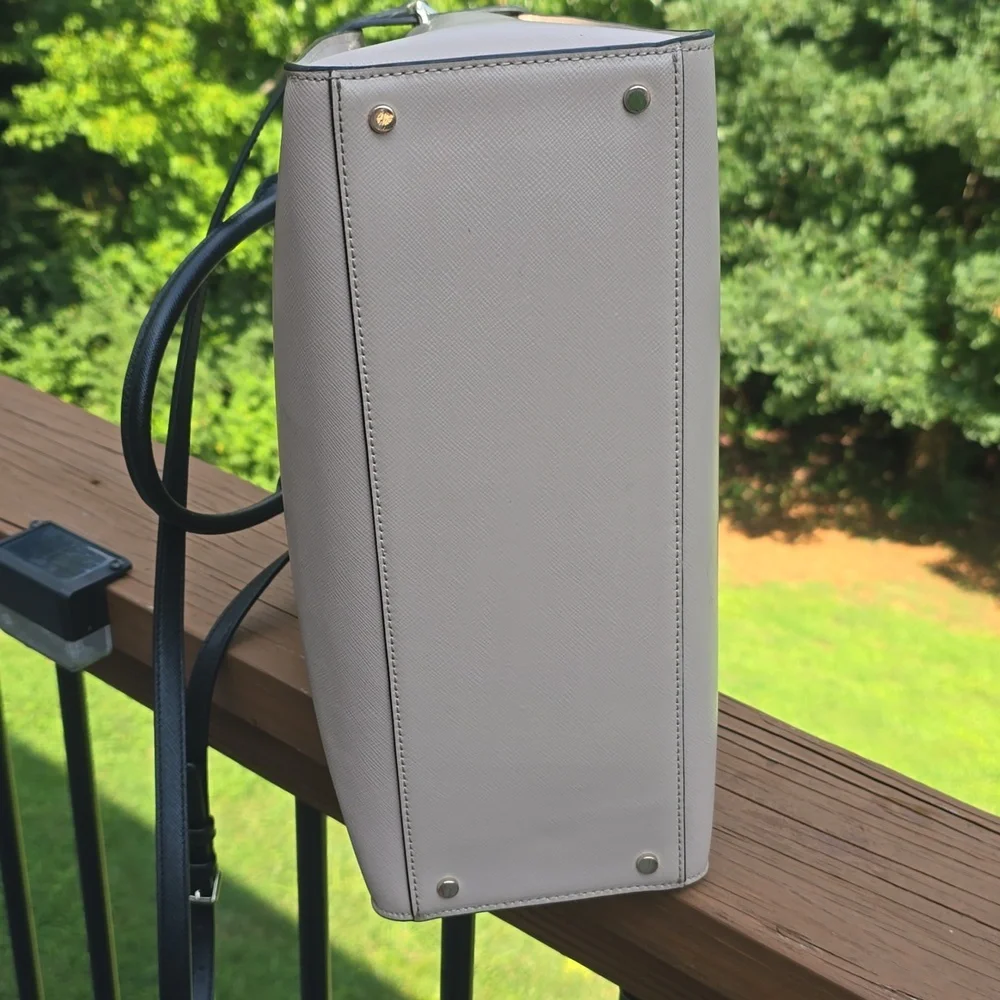 Kate Spade color block satchel - Picture 7 of 11